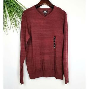 Rock & Republic Young Man's XXL Maroon V-Neck Sweater